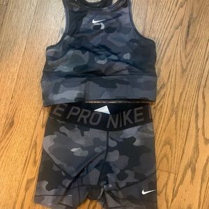 Nike pro matching set